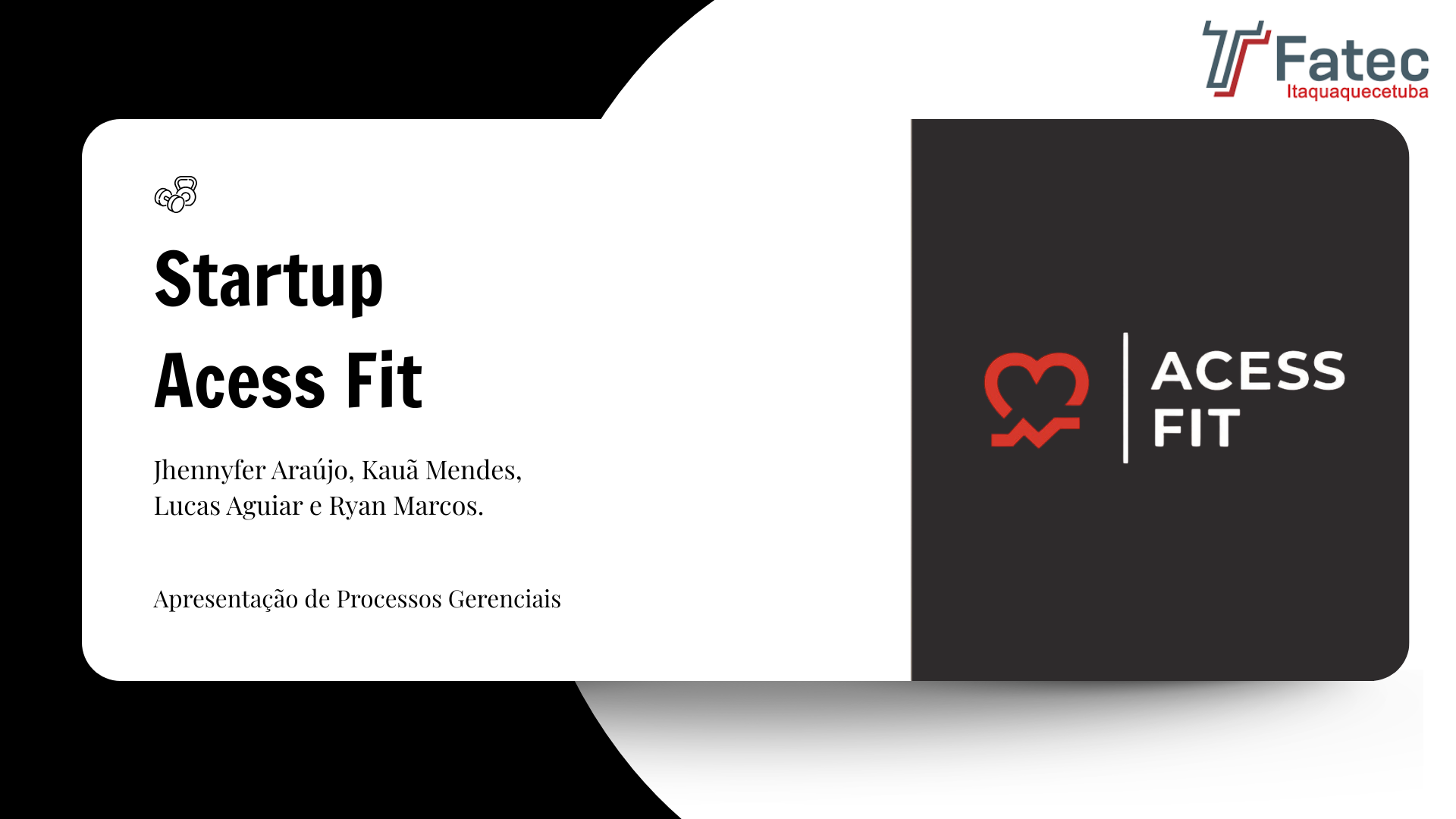 Projeto Access Fit - Sistema de Academia